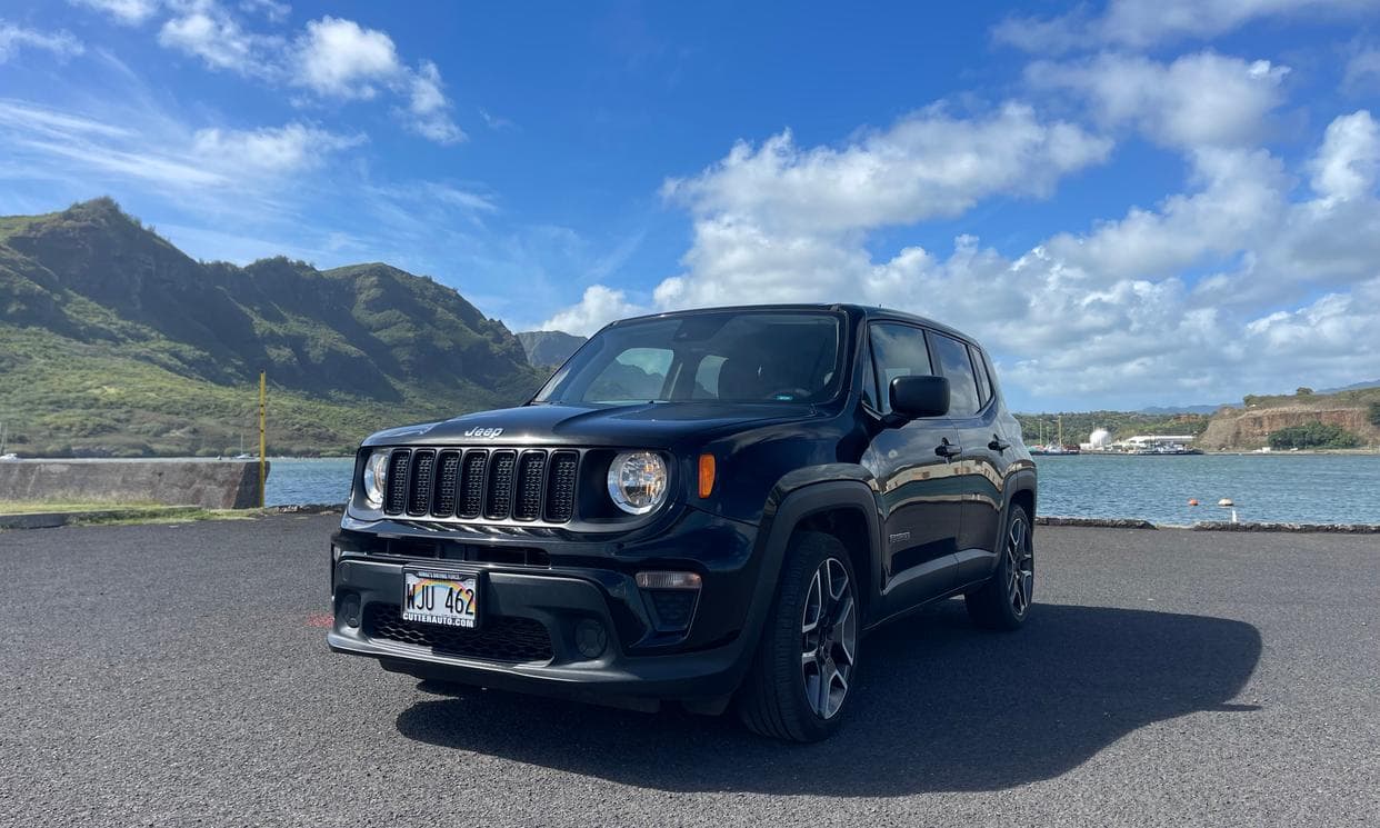 Picture of the car https://kauairentalcarsphotos.s3.us-west-2.amazonaws.com/jeepRenegade2021_4/image1.jpg